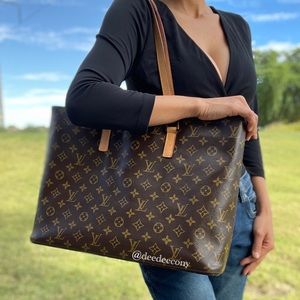 LOUIS VUITTON LUCO ZIPPER TOTE